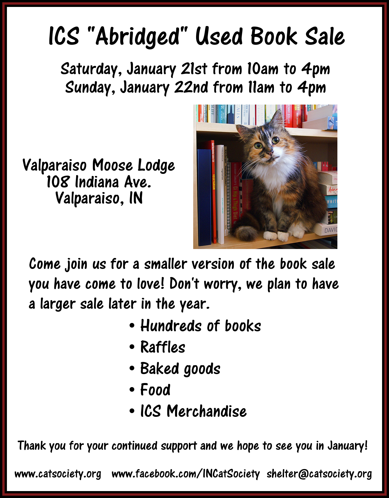 Independent Cat Society - Westville, IN